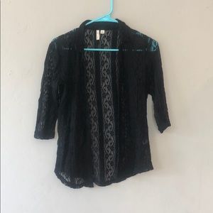 Black Lace cardigan
